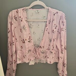 Sunday best, long sleeve blouse